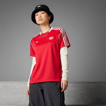 Camiseta Adidas de los Iconos del Manchester United Unisex - Fútbol | Rojo
