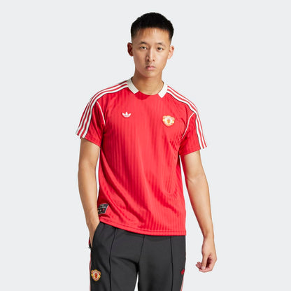 Camiseta Adidas de los Iconos del Manchester United Unisex - Fútbol | Rojo