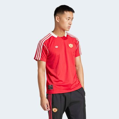 Camiseta Adidas de los Iconos del Manchester United Unisex - Fútbol | Rojo