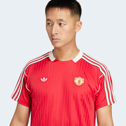 Camiseta Adidas de los Iconos del Manchester United Unisex - Fútbol | Rojo