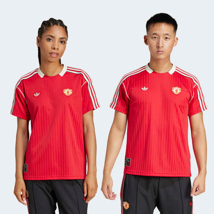 Camiseta Adidas de los Iconos del Manchester United Unisex - Fútbol | Rojo