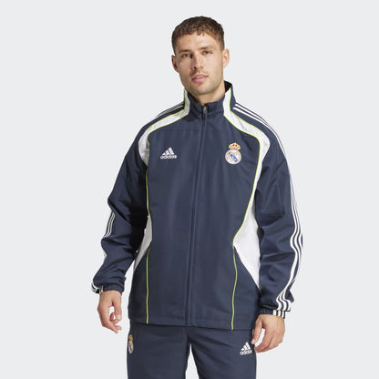 Casaca Adidas UBP Real Madrid Hombre - Fútbol | JF2575 Azul