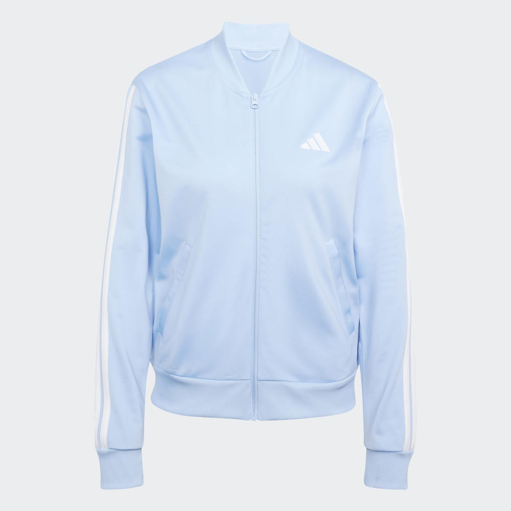 Conjunto Adidas Deportivo Essentials 3 Rayas Mujer - Urbano | JF3382 Celeste