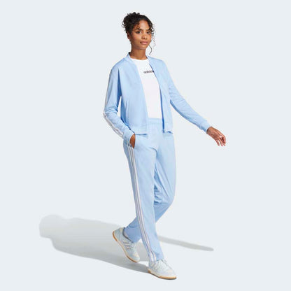 Conjunto Adidas Deportivo Essentials 3 Rayas Mujer - Urbano | JF3382 Celeste