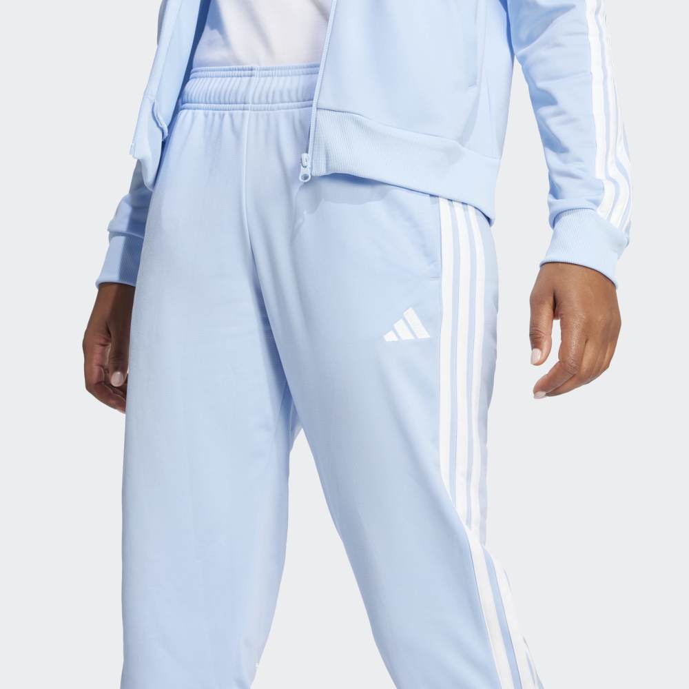 Conjunto Adidas Deportivo Essentials 3 Rayas Mujer - Urbano | JF3382 Celeste