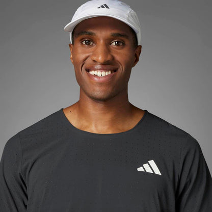 Camiseta Adidas Adizero Running Hombre - Running | JF3473 Gris