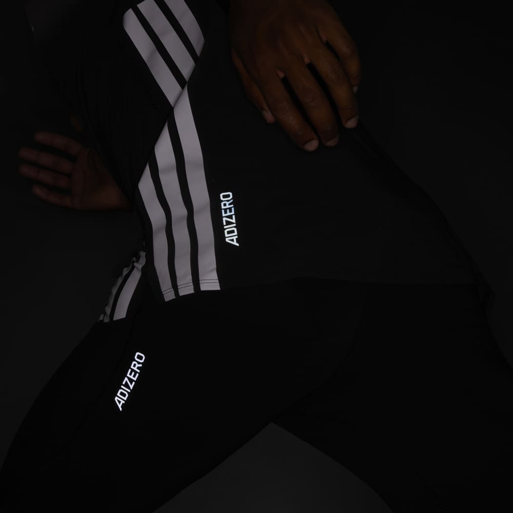 Camiseta Adidas Adizero Running Hombre - Running | JF3473 Gris