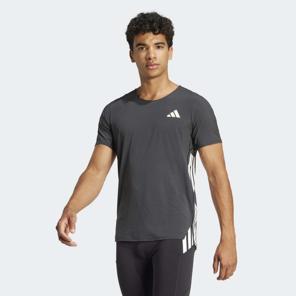 Camiseta Adidas Adizero Running Hombre - Running | JF3473 Gris