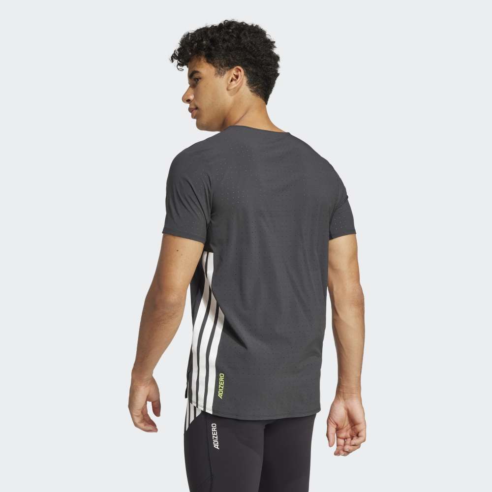 Camiseta Adidas Adizero Running Hombre - Running | JF3473 Gris