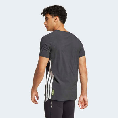 Camiseta Adidas Adizero Running Hombre - Running | JF3473 Gris