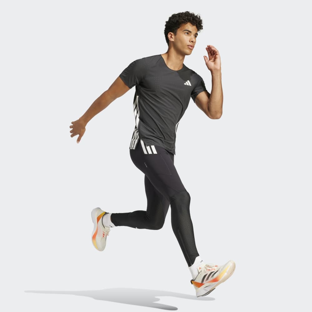 Camiseta Adidas Adizero Running Hombre - Running | JF3473 Gris