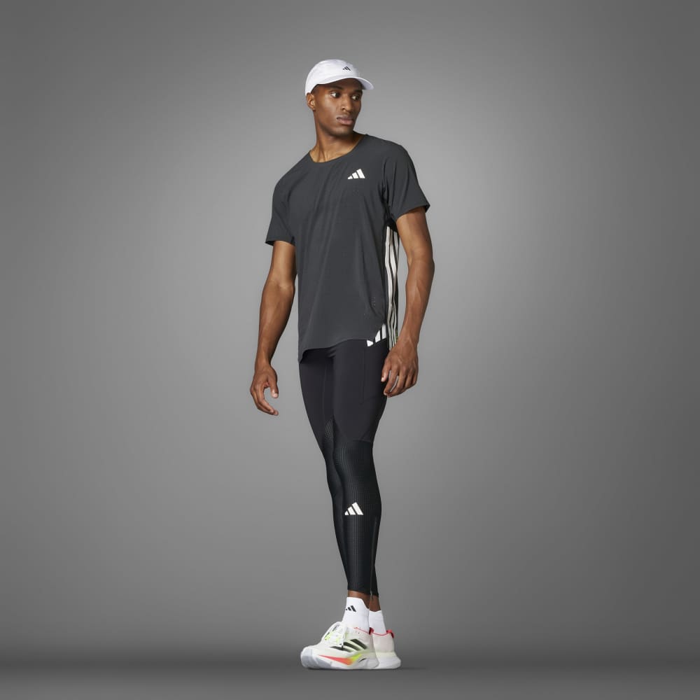 Camiseta Adidas Adizero Running Hombre - Running | JF3473 Gris