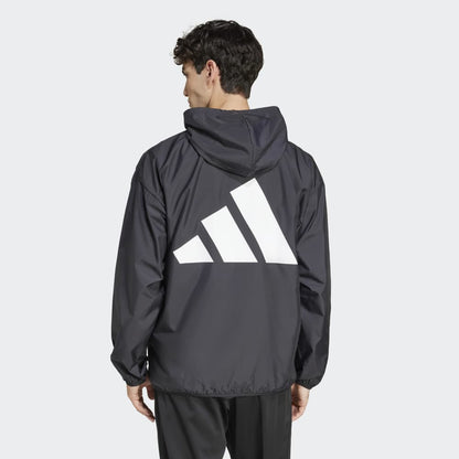Corta Viento Adidas Essentials Big Logo Hombre - Urbano | JF3687 Negro
