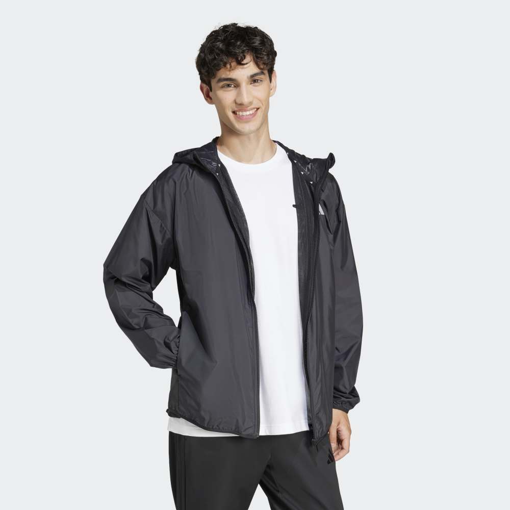 Corta Viento Adidas Essentials Big Logo Hombre - Urbano | JF3687 Negro