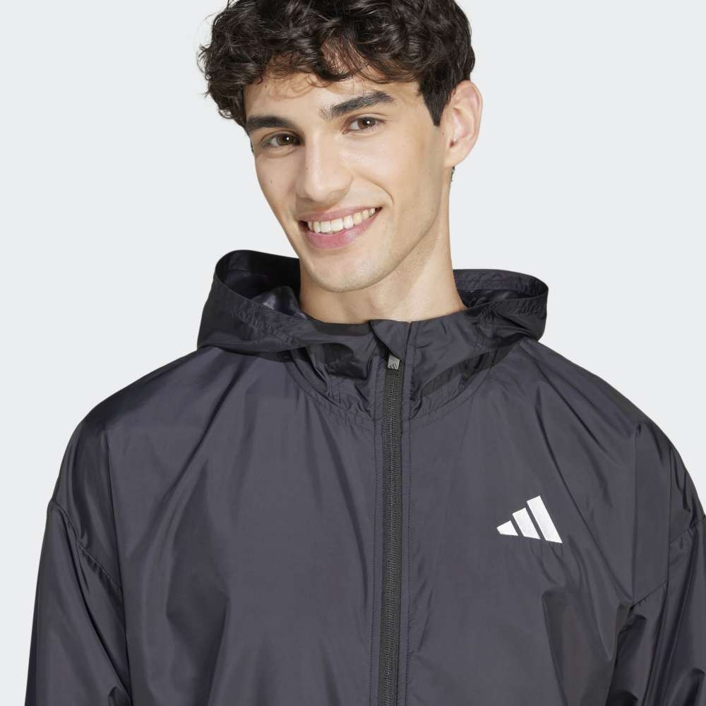 Corta Viento Adidas Essentials Big Logo Hombre - Urbano | JF3687 Negro