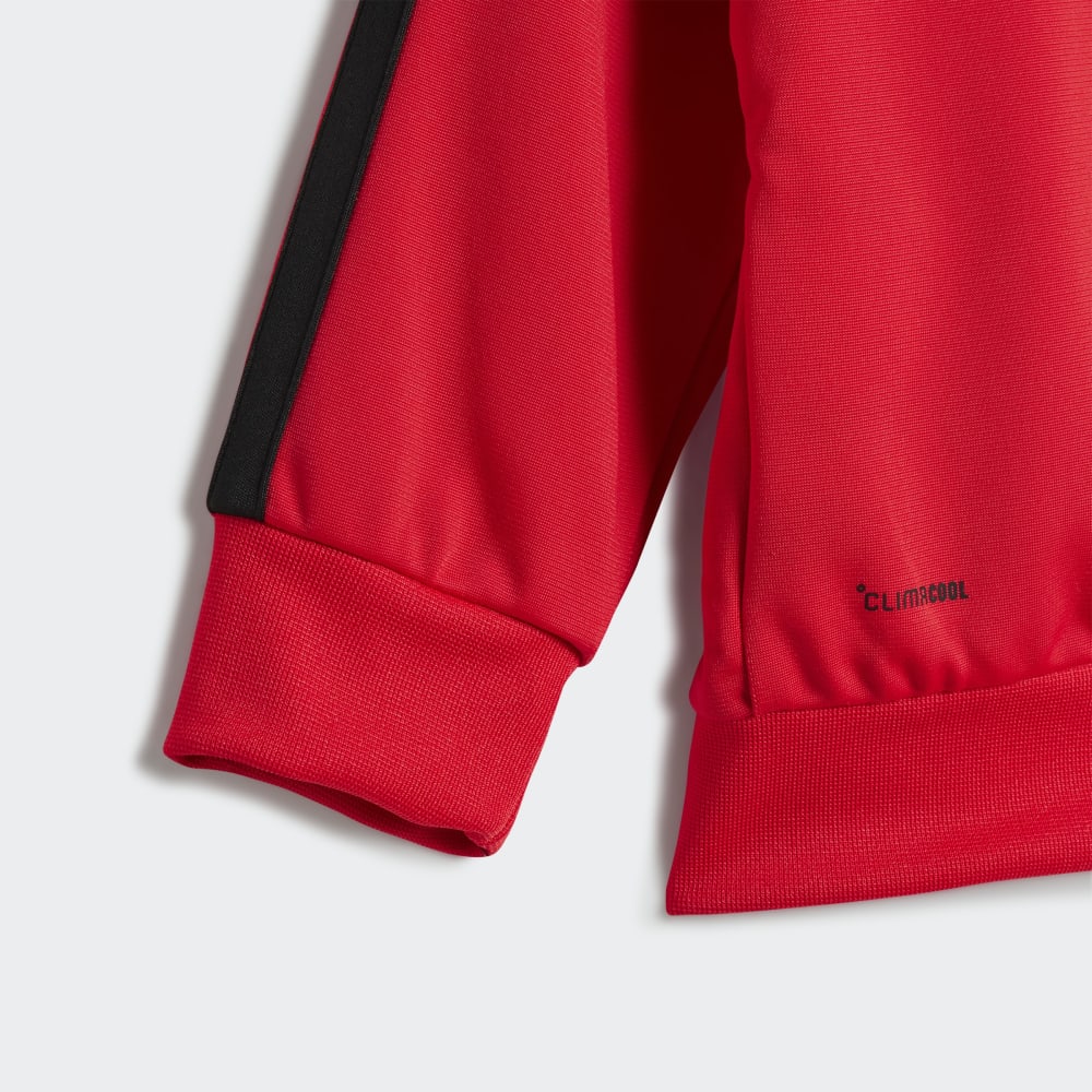 Conjunto Adidas I 3S TR TS 205 Unisex - Urbano | JF3688 Rojo/Negro
