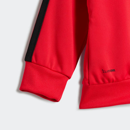 Conjunto Adidas I 3S TR TS 205 Unisex - Urbano | JF3688 Rojo/Negro