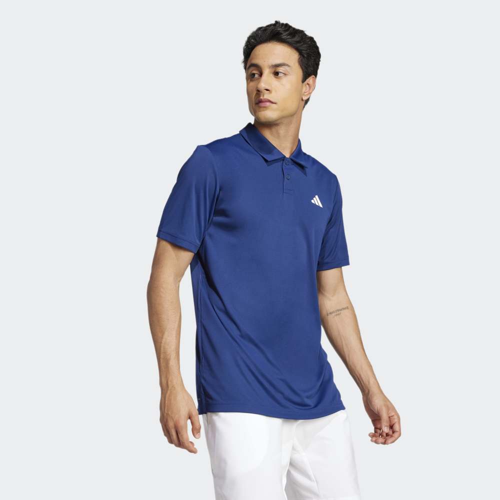 Polo Adidas Club Polo Hombre - Tenis | JF8507 Azul
