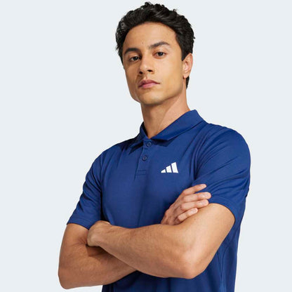 Polo Adidas Club Polo Hombre - Tenis | JF8507 Azul