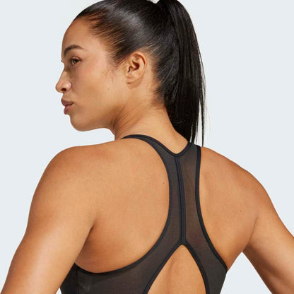 Top Adidas Powerreact Big Logo Mujer - Training | JG1414 Negro