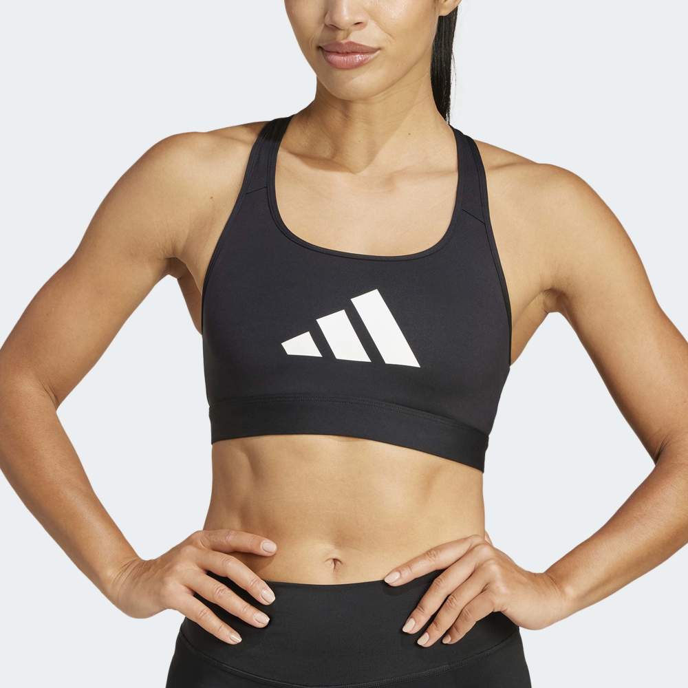 Top Adidas Powerreact Big Logo Mujer - Training | JG1414 Negro