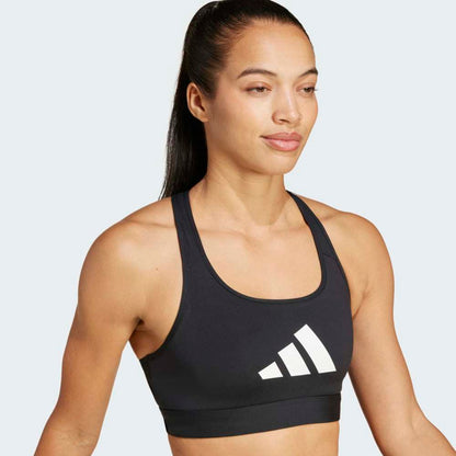 Top Adidas Powerreact Big Logo Mujer - Training | JG1414 Negro