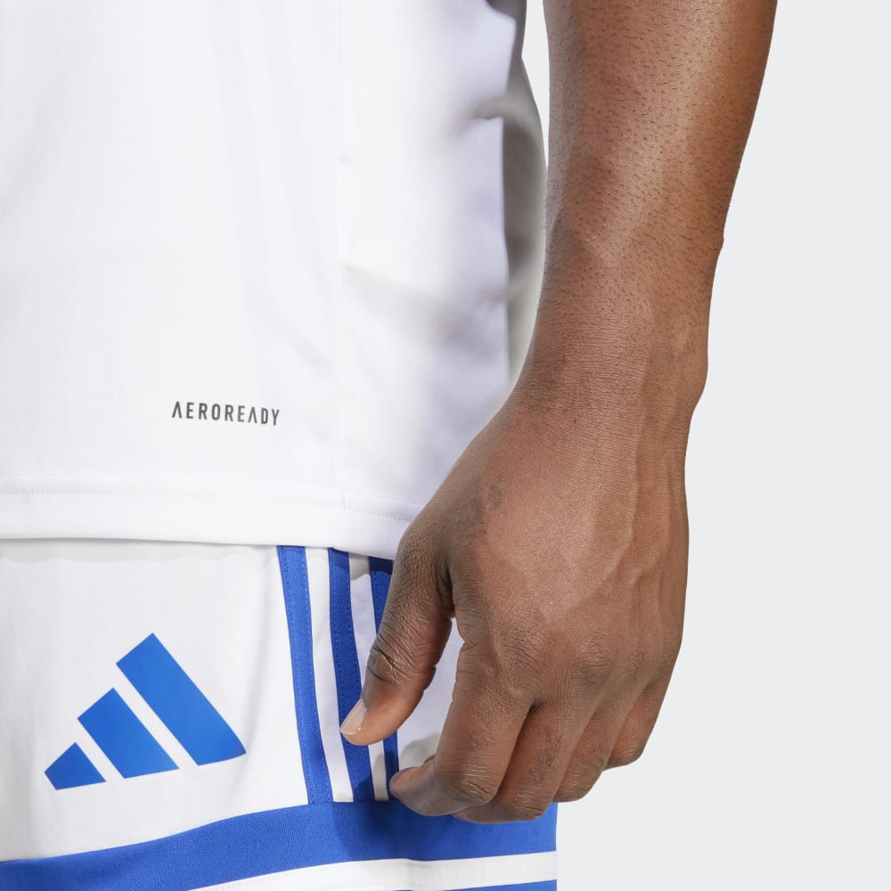 Polo Adidas Squa25 JSY M Hombre - Fútbol | JG5827 Blanco