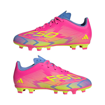 Zapatillas Adidas F50 Club FG/MG Niños - Fútbol | JH6422 Rojo