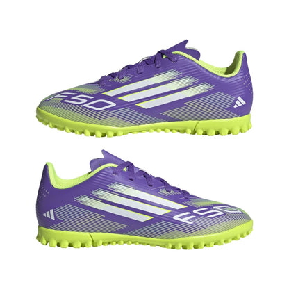 Zapatillas Adidas F50 Club TF Niños - Fútbol | JI0039 Púrpura