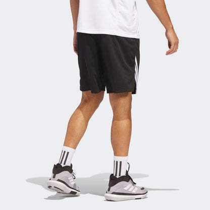 Shorts Adidas 3-STRIPES SHORT Hombre - Básquet | JI7576 Negro