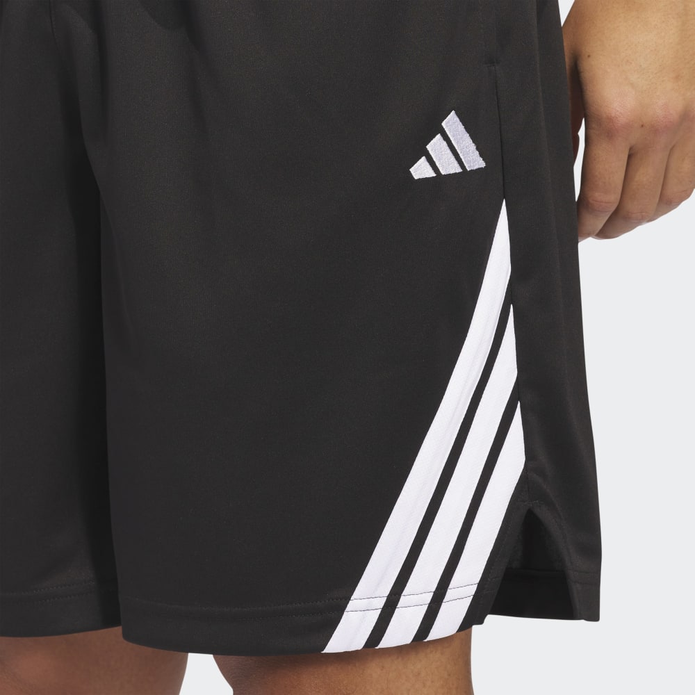 Shorts Adidas 3-STRIPES SHORT Hombre - Básquet | JI7576 Negro