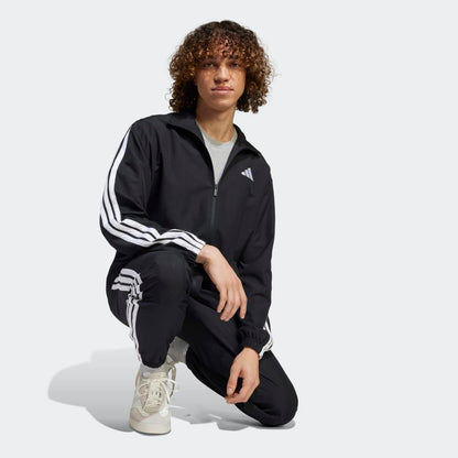 Conjunto Adidas Tejido 3 Tiras Hombre - Urbano | JI8849 Negro