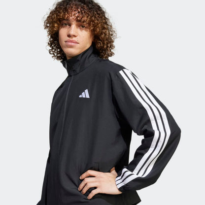 Conjunto Adidas Tejido 3 Tiras Hombre - Urbano | JI8849 Negro
