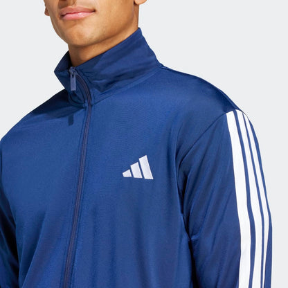 Conjunto Adidas 3S TR TT TS Hombre - Urbano | JI8859 Azul
