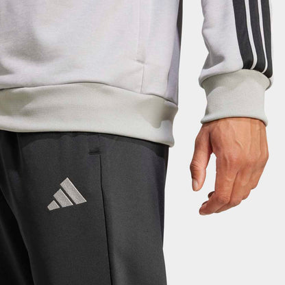 Conjunto Adidas M 3S FT TT TS Hombre - Urbano | JI8876 Gris/Negro