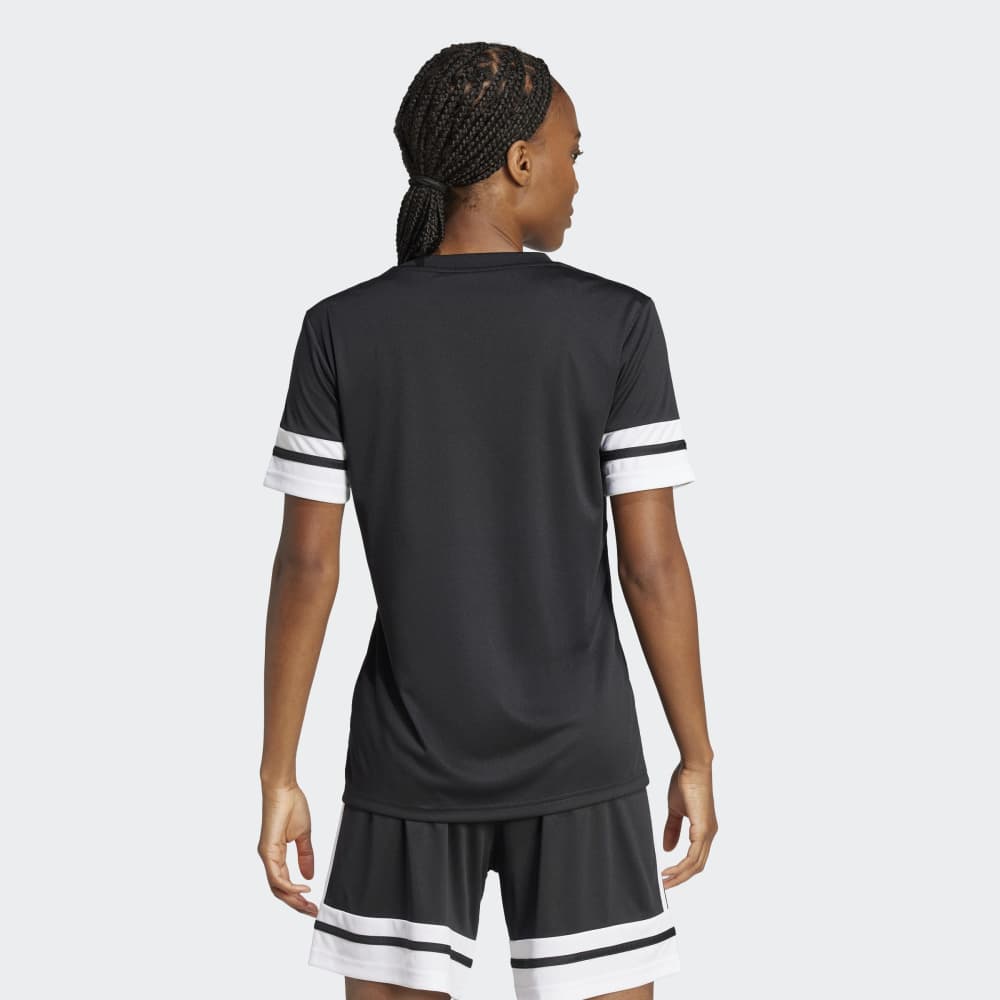 Polo Adidas SQUA25 JSY Mujer - Fútbol | JI9986 Negro