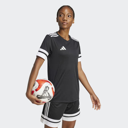 Polo Adidas SQUA25 JSY Mujer - Fútbol | JI9986 Negro