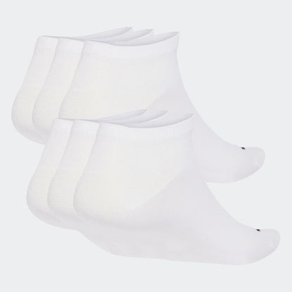 Medias Adidas T LIN Low 6P Unisex - Urbano | JL6123 Blanco