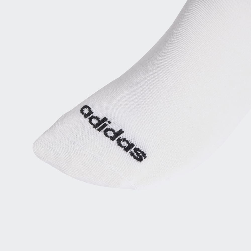 Medias Adidas T LIN Low 6P Unisex - Urbano | JL6123 Blanco