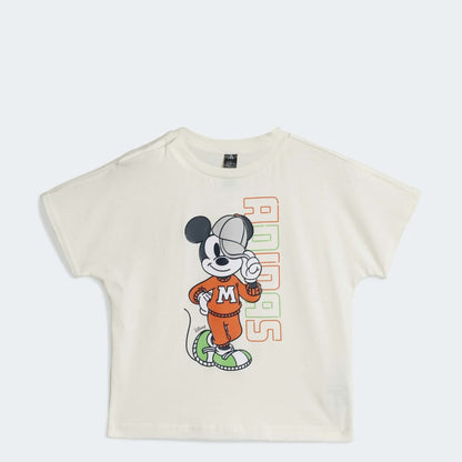 Polo Adidas Disney Mickey Mouse Unisex - Urbano | JL9169 Blanco