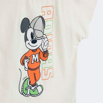 Polo Adidas Disney Mickey Mouse Unisex - Urbano | JL9169 Blanco