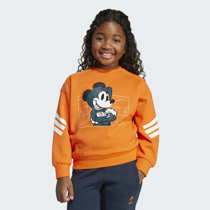Sudadera Adidas Disney Mickey Mouse Unisex - Urbano | JL9188 Naranja