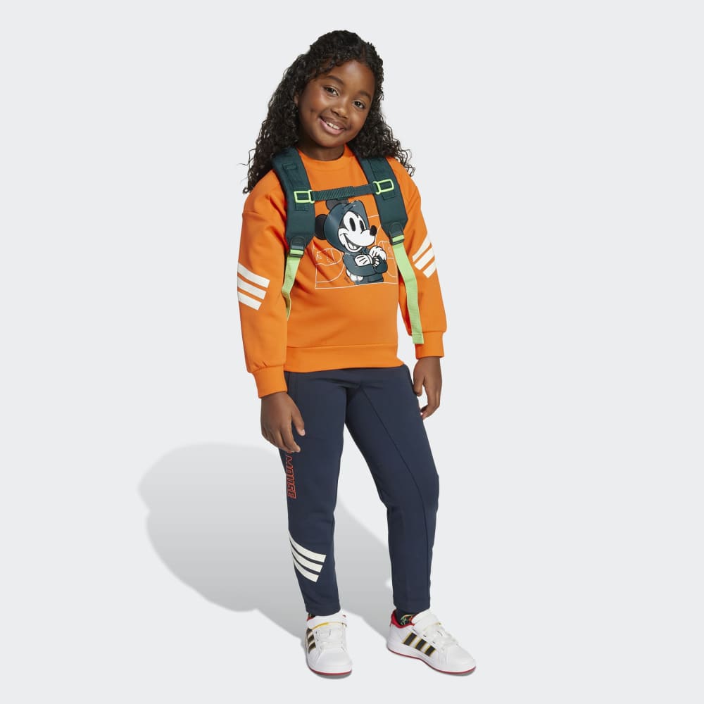Sudadera Adidas Disney Mickey Mouse Unisex - Urbano | JL9188 Naranja