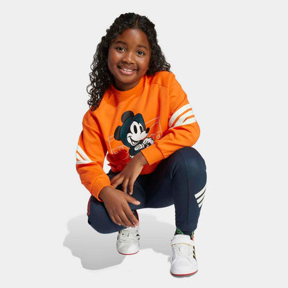 Sudadera Adidas Disney Mickey Mouse Unisex - Urbano | JL9188 Naranja