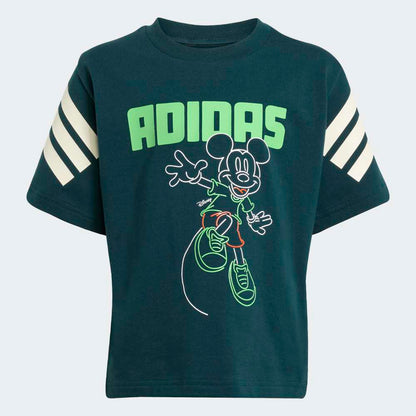 Conjunto Adidas Disney Mickey Mouse Polo y Short Unisex - Urbano | Verde