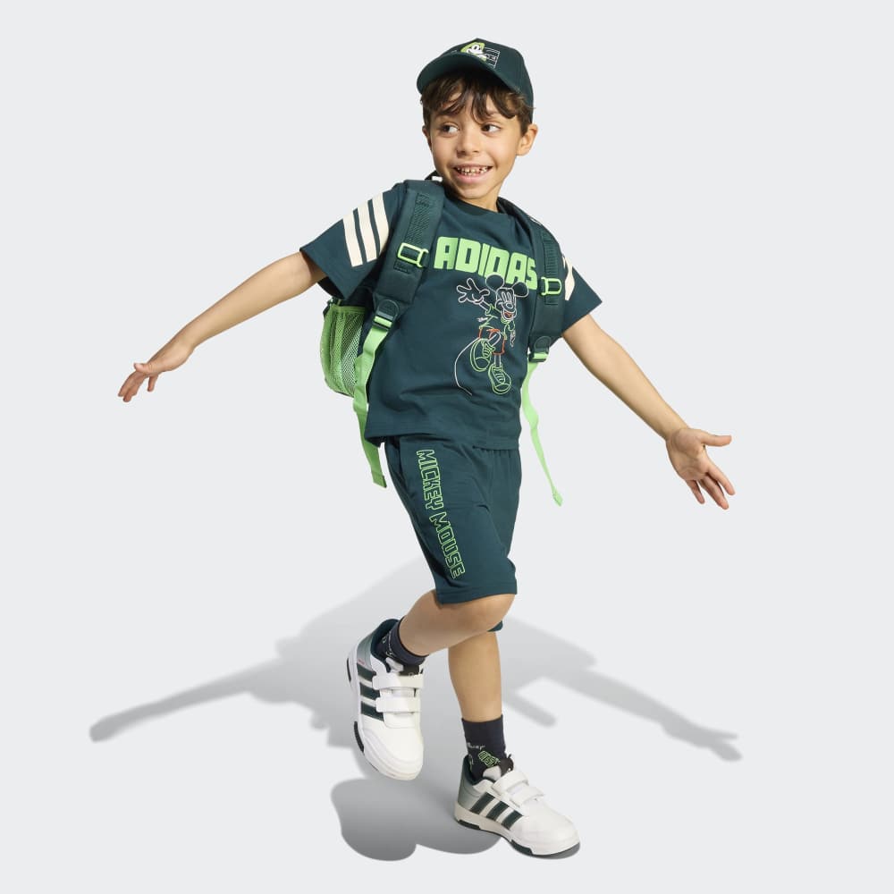 Conjunto Adidas Disney Mickey Mouse Polo y Short Unisex - Urbano | Verde