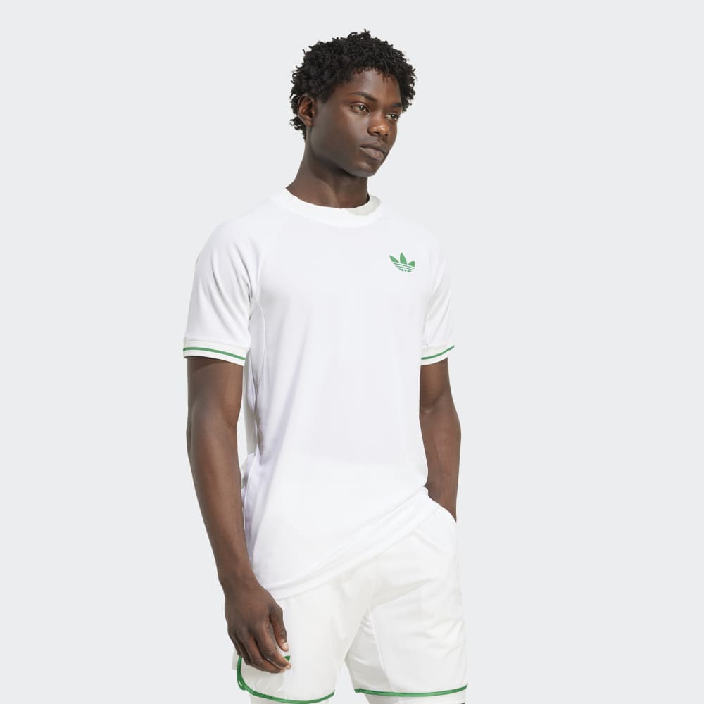 Polo Adidas de Tennis Pro Climacool Hombre - Tenis | JM1161 Blanco