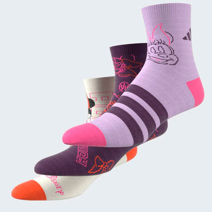 Medias Adidas LK DY MI 3PP Mujer - Urbano | JM1826 Multicolor
