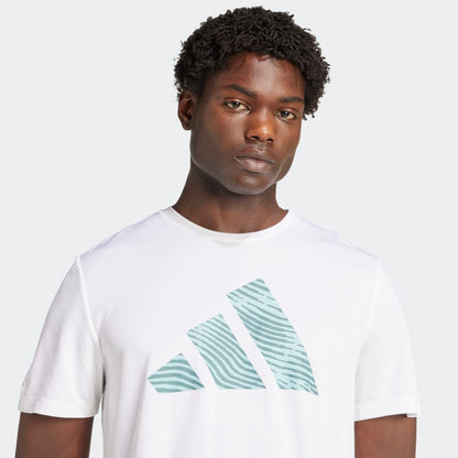 Polo Adidas adi365 Essentials Brand Love Hombre - Urbano | JM5740 Blanco