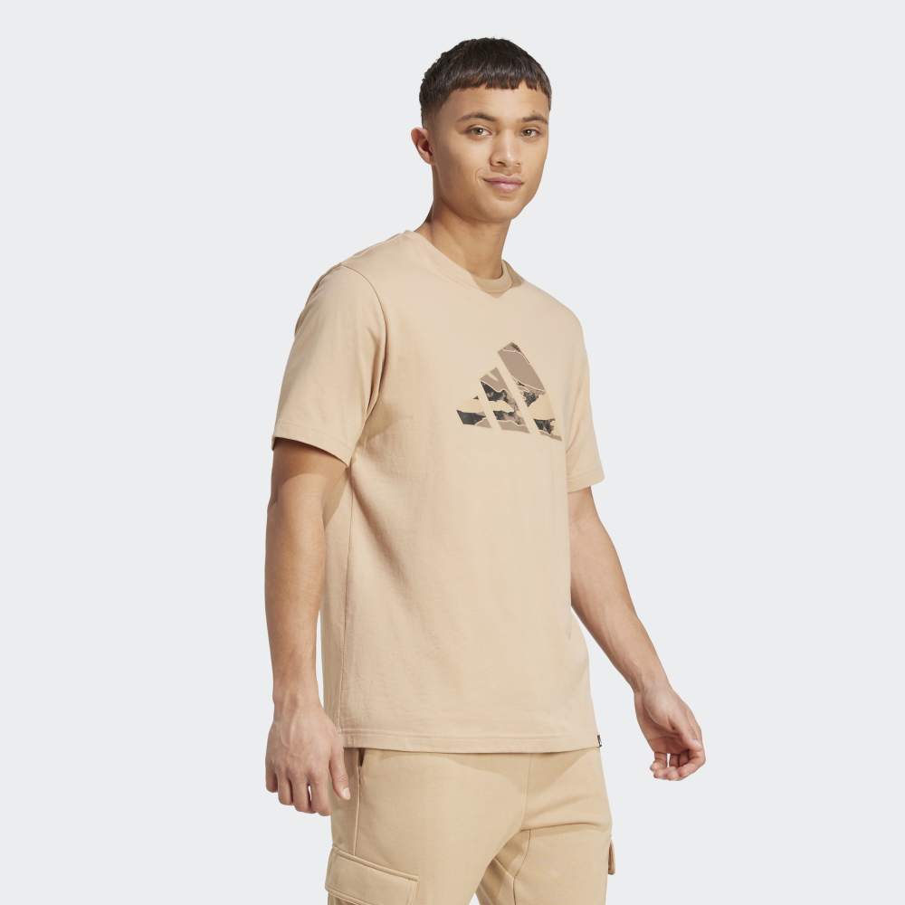 Polo Adidas Camo Logo Graphic Hombre - Urbano | JM6382 Marrón